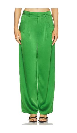 Susana Monaco Susana Monaco Satin Pleated Pant
