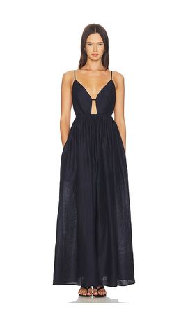 slim fit dress slacks Susana Monaco Side Open Tank Maxi Dress main image 0