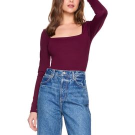 Susana Monaco Susana Monaco Square Neck Top