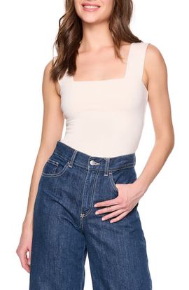 Susana Monaco Susana Monaco Square Neck Wide Strap Tank