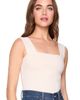 Susana Monaco Susana Monaco Square Neck Wide Strap Tank - 3