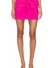 Susana Monaco Susana Monaco Tied Front Mini Skirt - 1