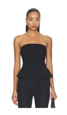 Susana Monaco Susana Monaco Tube Gathered Flare Top