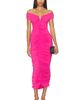 Susana Monaco Susana Monaco V-wire Gathered Dress - 1