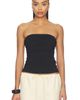 Susana Monaco Susana Monaco Waist Gathered Tube Top - 1