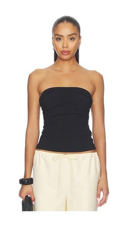 Susana Monaco Susana Monaco Waist Gathered Tube Top