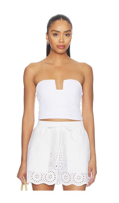 Susana Monaco Susana Monaco Wire Gathered Tube Top