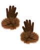 Susanna Chow Susanna Chow Dawson Suede Gloves - 1