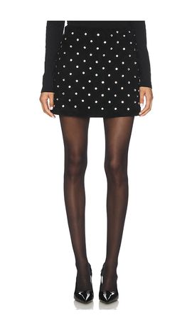 Susanna Chow Susanna Chow Demi Diamant? Suede Skirt