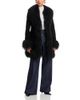 Susanna Chow Susanna Chow Dorothy Shearling Midi Coat - 1