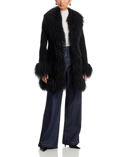 Susanna Chow Susanna Chow Dorothy Shearling Midi Coat