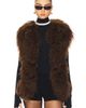 Susanna Chow Susanna Chow Dorothy Shearling Suede Vest - 2