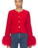 Susanna Chow Susanna Chow Frida Suede Jacket - 1