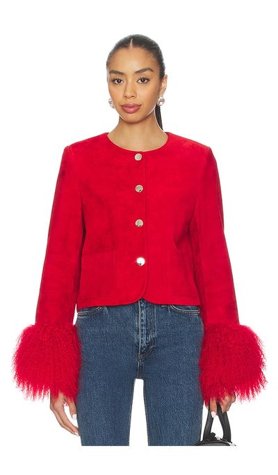 Susanna Chow Susanna Chow Frida Suede Jacket