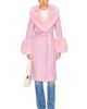 Susanna Chow Susanna Chow Jojo Cashmere Fur Coat - 1