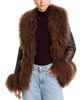 Susanna Chow Susanna Chow Leather Dorothy Brown Jacket - 1