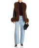 Susanna Chow Susanna Chow Leather Dorothy Brown Jacket - 2