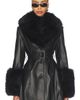 Susanna Chow Susanna Chow Roxy Leather Coat - 1