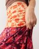 Susmies Susmie's flora roll over waist midaxi skirt in boho florals-Multi - 2
