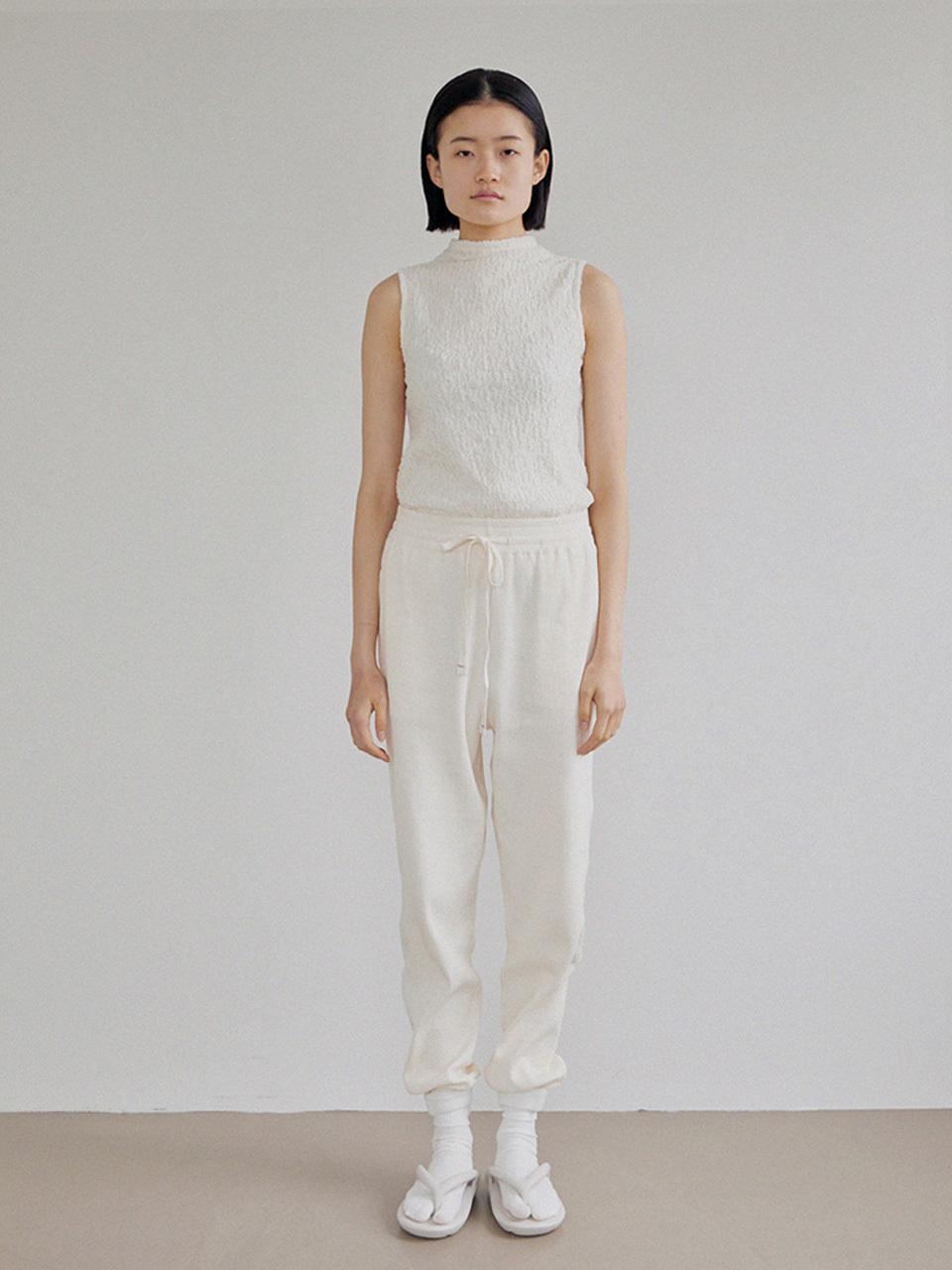 SUSUMU LAZY PANTS ecru