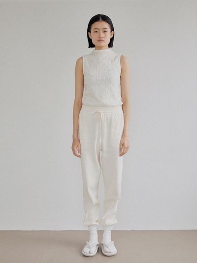 SUSUMU LAZY PANTS ecru