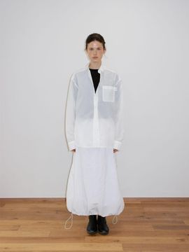 SUSUMU RECYCLED SEMO SKIRT [Off White]