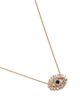 Suzanne Kalan Suzanne Kalan 18K Yellow Gold Evil Eye x & Diamond Pendant Necklace, 18 - 3