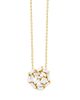 Suzanne Kalan Suzanne Kalan 18K Yellow Gold Fireworks Diamond Baguette Scatter Cluster Pendant Necklace, 16-18 - 1