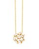 Suzanne Kalan Suzanne Kalan 18K Yellow Gold Fireworks Diamond Baguette Scatter Cluster Pendant Necklace, 16-18 - 2