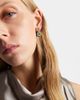 Suzanne Kalan Suzanne Kalan 18kt gold (750/1000) drop earrings with gemstones - 2