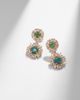 Suzanne Kalan Suzanne Kalan 18kt gold (750/1000) drop earrings with gemstones - 5