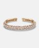 Suzanne Kalan Suzanne Kalan 18kt gold bangle with diamonds - 1