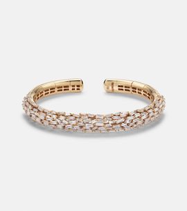 Suzanne Kalan Suzanne Kalan 18kt gold bangle with diamonds