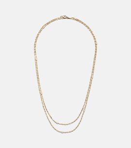 Suzanne Kalan Suzanne Kalan 18kt gold chain necklace with diamonds