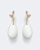 Suzanne Kalan Suzanne Kalan 18kt gold drop earrings with agates and diamonds - 1