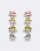 Suzanne Kalan Suzanne Kalan 18kt gold drop earrings with sapphires and diamonds - 1