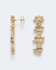 Suzanne Kalan Suzanne Kalan 18kt gold drop earrings with sapphires and diamonds - 4