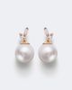 Suzanne Kalan Suzanne Kalan 18kt gold earrings with pearls and diamonds - 1