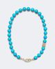 Suzanne Kalan Suzanne Kalan 18kt gold necklace with turquoise and diamonds - 1