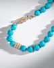 Suzanne Kalan Suzanne Kalan 18kt gold necklace with turquoise and diamonds - 5