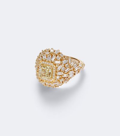 Suzanne Kalan Suzanne Kalan 18kt gold ring with diamonds