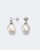 Suzanne Kalan Suzanne Kalan 18kt white gold drop earrings with pearls and diamonds - 4