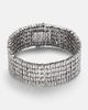 Suzanne Kalan Suzanne Kalan Classic 18kt white gold tennis bracelet with diamonds - 1