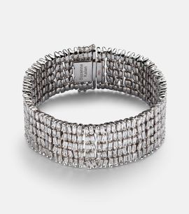 Suzanne Kalan Suzanne Kalan Classic 18kt white gold tennis bracelet with diamonds