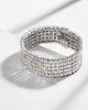 Suzanne Kalan Suzanne Kalan Classic 18kt white gold tennis bracelet with diamonds - 4