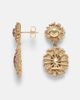 Suzanne Kalan Suzanne Kalan Doublet 18kt gold drop earrings with diamonds - 4