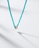 Suzanne Kalan Suzanne Kalan Infinite 18kt gold beaded necklace with turquoise and diamonds - 5