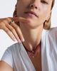 Suzanne Kalan Suzanne Kalan Infinite 18kt rose gold beaded necklace with spinels and diamonds - 2