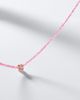 Suzanne Kalan Suzanne Kalan Infinite 18kt rose gold beaded necklace with spinels and diamonds - 5