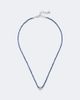 Suzanne Kalan Suzanne Kalan Infinite 18kt white gold beaded necklace with sapphires and diamonds - 1